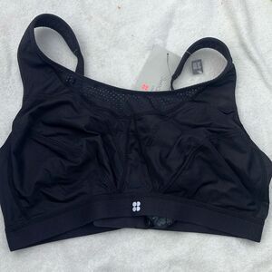 Sweaty Betty London ultra sports bra black 38DD NWT